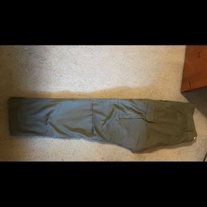 Olive Green Cargo Pants